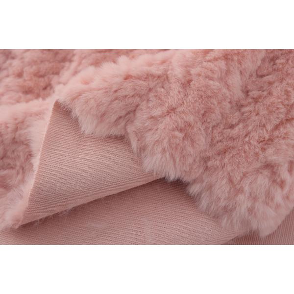 Recycled 100% Polyester Fabric 20mm Plush Thick Faux Fur Lifelike Fox Fabric for Clothing Women's Wear Cloth Plush Coat Shoes