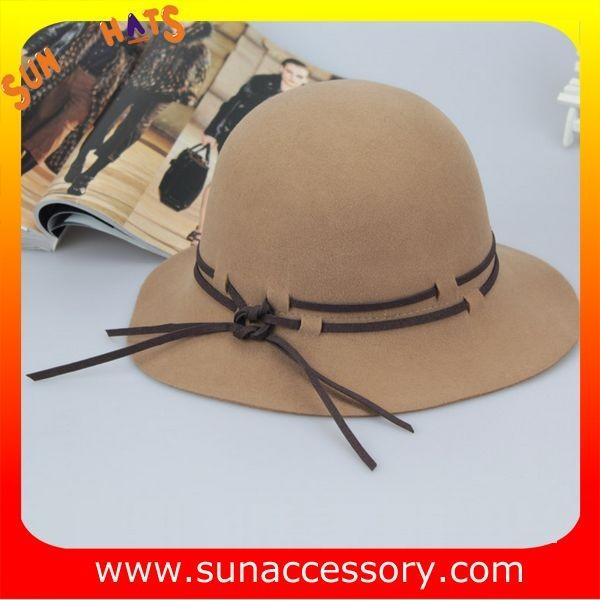 6090819 Sun Accessory customized  winner  fashion  wool felt  clothe hats, women hats and caps wholesaling