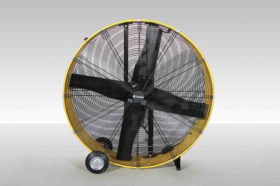 5.5KG 6.8KG Industrial Drum Fans 980x520x1000mm Housing Material Metal Poweder Coating