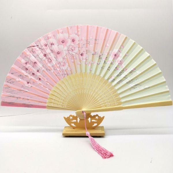 21cm Personalized Custom Hand Fan with Customized Name for Wedding Gift