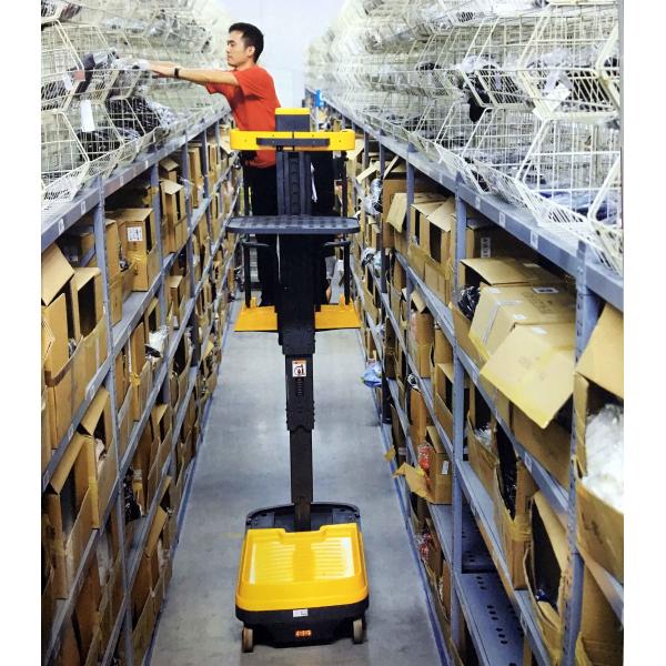 Полностью электрическая платформа грузоподъемника рудоразборки заказа с 5км/х Макс путешествуя скорость