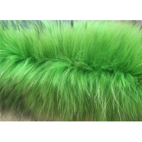 cuello de la piel de la marina de guerra del mapache de 100 *20cm, cuellos peludos de los cuellos de la pila extralarga