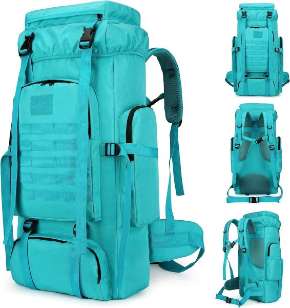 ornaments Tactical Backpack 70L Hiking Backpacks Men Women Molle Army Assault Pack Tactical Bag Rucksack
