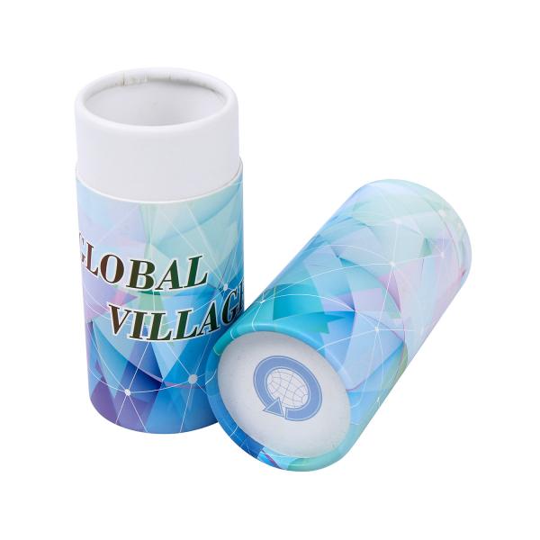 Cylindrical Cosmetic Paper Tube Packaging Diam 50mm Customized Size For Brush