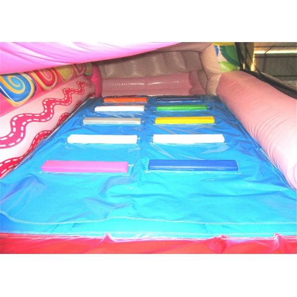 Цифровая живопись надувной конфетный домик веселый город большой надувной рождественский конфетный тематический парк развлечений