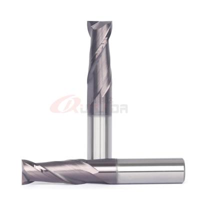 7/16 8mm 10mm 12 milímetros 2-Flute pisaram moinho de extremidade com raio da borda