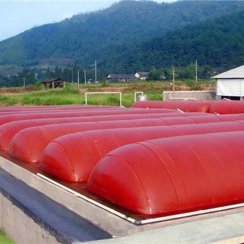 PVC Mesh Cloth Home Biogas Digester Leak Free Customized