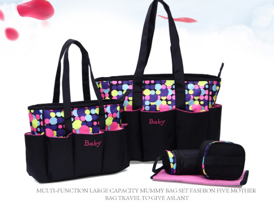 Сумка пеленки заботы матери перемещения водоустойчивой сумки пеленки мамы Оксфорда удобная