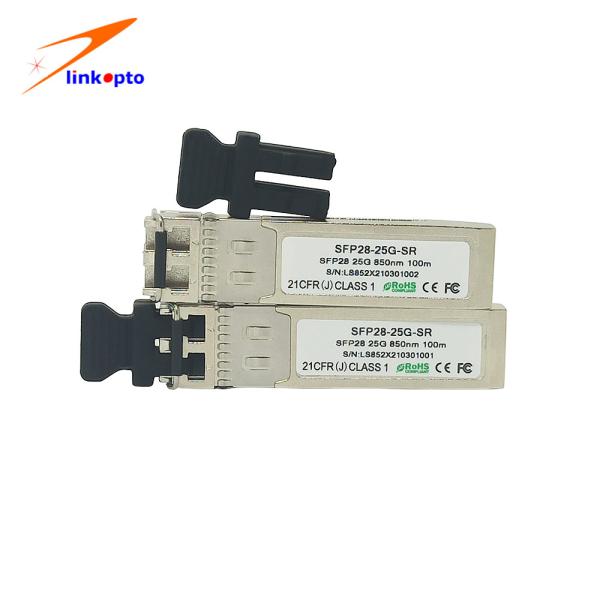 SFP28 25G SR 850nm MMF 100M SFP Duplex LC Connector Ethernet Module
