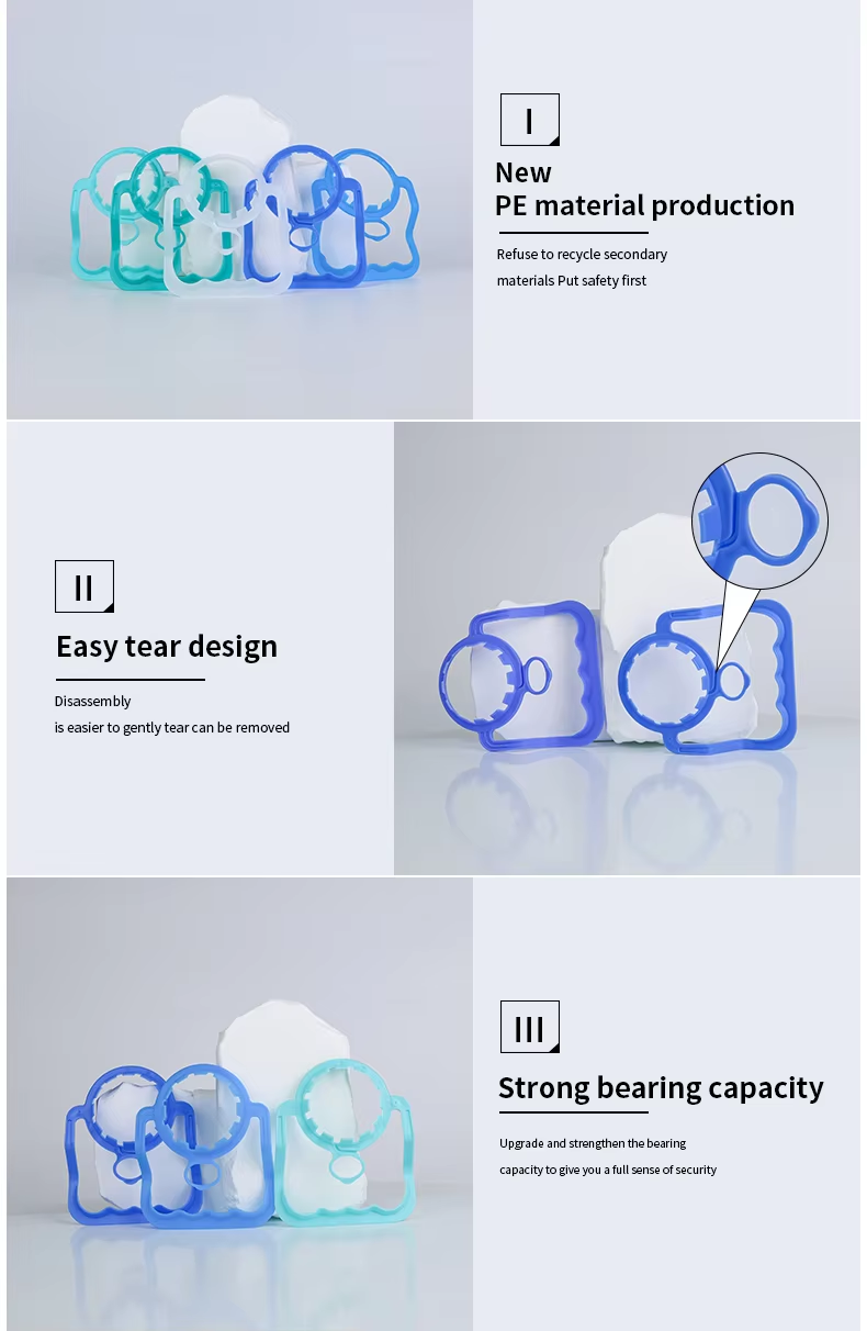 Custom OEM Plastic Injection Mold for High Precision PET Water Bottle Carry Handle Ring with Multi-Cavity Options
