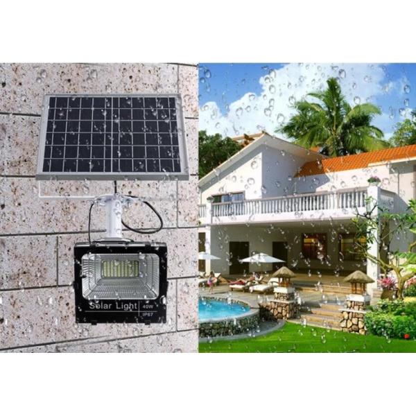 Света потока тропы сада солнечные приведенные в действие на открытом воздухе, солнечная яркость светов потока 100в датчика высокая