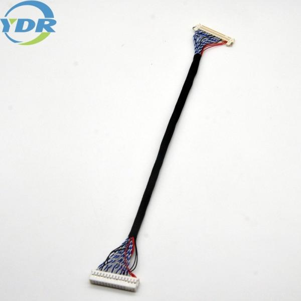 Штырь 10064 32AWG кабеля 30 дисплея Muticolor Lcd LVDS для ТВ