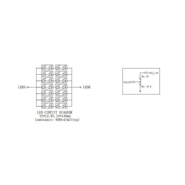 Full HD 5,5 дюймовый TFT LCD дисплей 1080*1920 LTPS 25pin Высокая яркость экрана