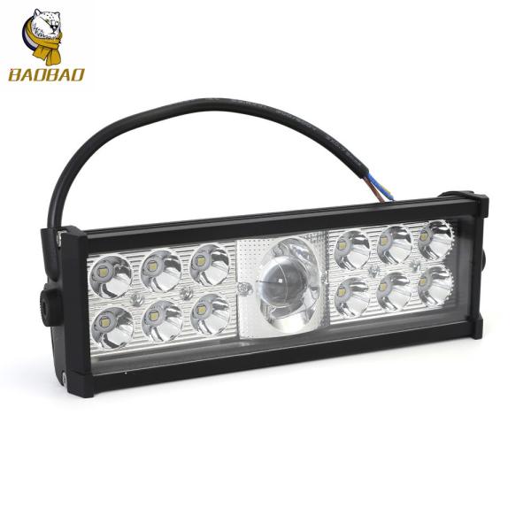 80V Offroad Auto Work Light 40W Rectangle White Yellow Flash