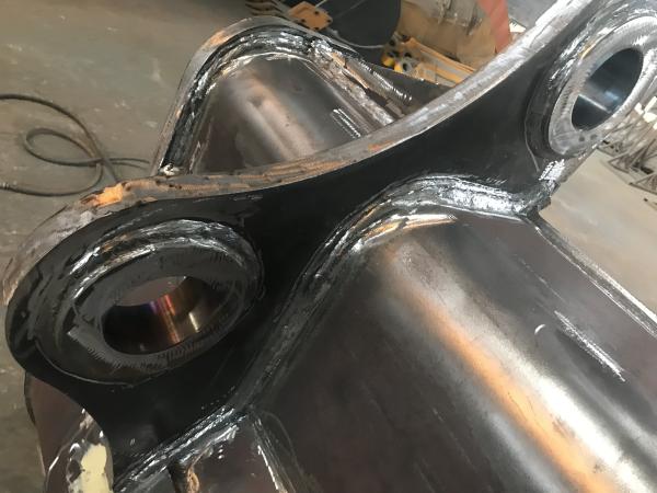 Cubeta de grande resistência da rocha da máquina escavadora, padrão do nacional da cubeta de escavação da máquina escavadora
