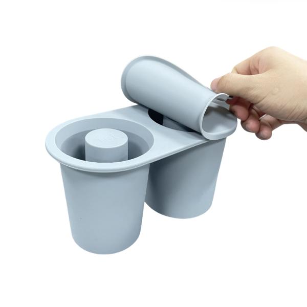 Exclusive Patent Reusable Silicone Ice Hollow Cylinder Tray Mold for Stanli Beer Cup