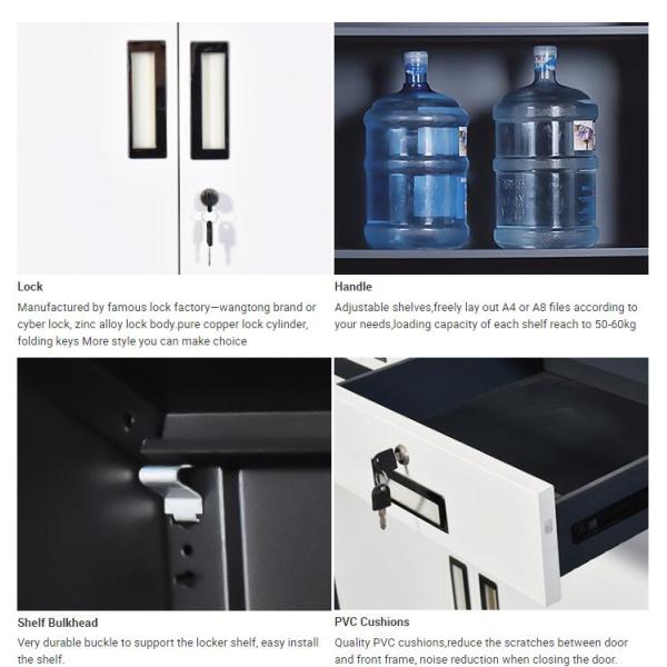 Кухонные шкафы офиса металла кухонного шкафа офиса инструментов мастерской стальные электростатические покрывая