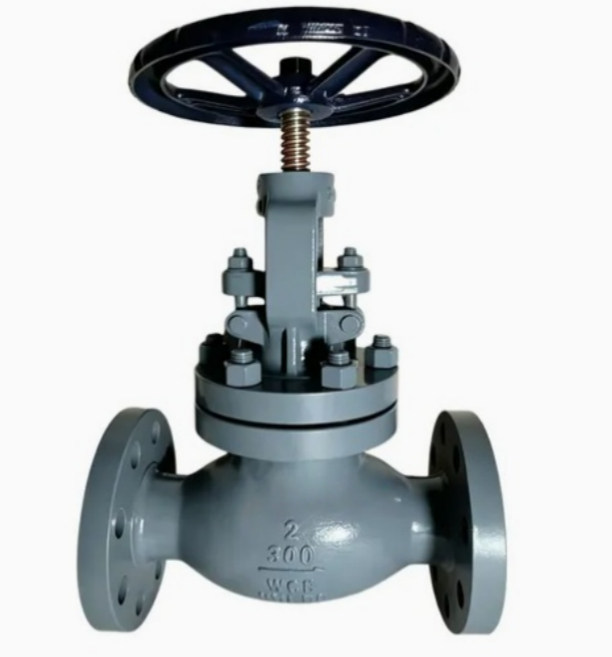 Etrany ANSI Cast Steel Flange Globe Valve Manual Stop Valve 1 Year Warranty 150-900LB for Water Oil Gas