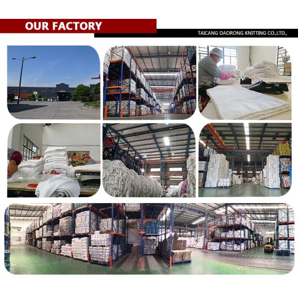 secondary shirt White Knitting Cotton wiping  Cleaning Rags