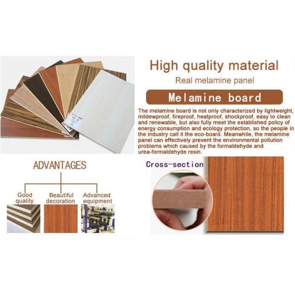 Modern Custom Office Desk With Melamine Faced Chipboard Material