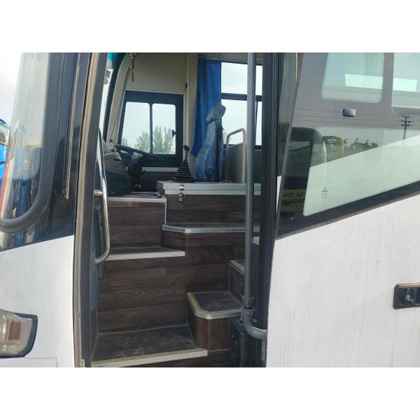 Right Steering Bus Yutong Front Engine Coach Zk6112d 3 Buses 45000km Good Tyres