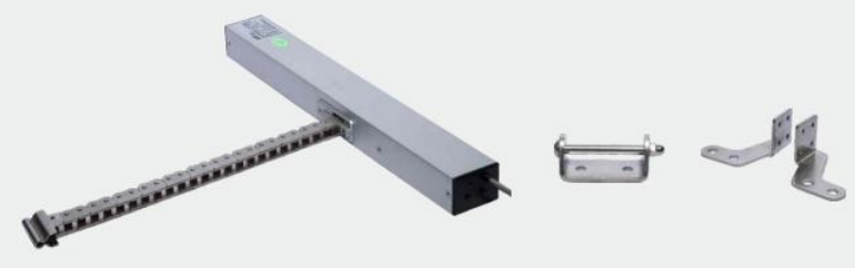 Electric Chain Window Opener with Rain Sensor Remote Control and Adjustable Stroke for Automatic Ventilation