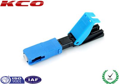Modo rápido de conjunto de campo do conector da fibra ótica do SC único lustrado pre