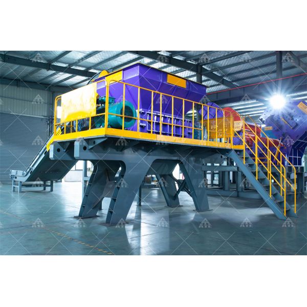 Industrial Metal Shredder with Automatic Manual and Semi-automatic Operation for Scrap Metal Recycling