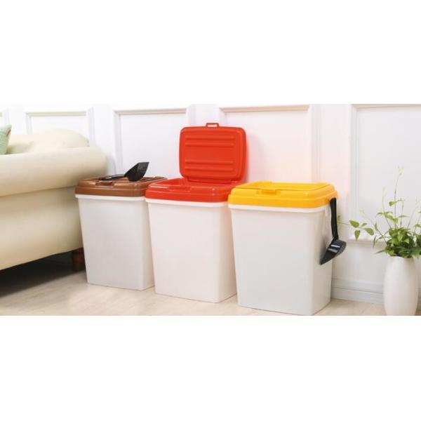 собачья еда распределителя ведра тары для хранения корма для домашних животных 40Л 15кгс 17льбс высококачественная запасенная подгонянная может положить в коробку для кота собаки