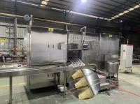 Manche o PLC de cozimento da máquina do cone de aço do waffle 12000pcs/H controlou
