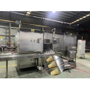 Stain Steel 12000pcs/H wafer Cone Baking Machine PLC Controlled