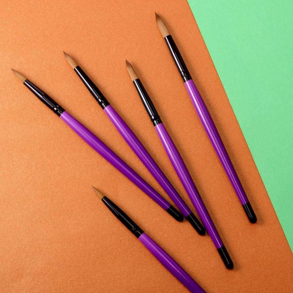 3D Painting Nail Gel Brush Nylon Hair UV Gel Nail Art Pen