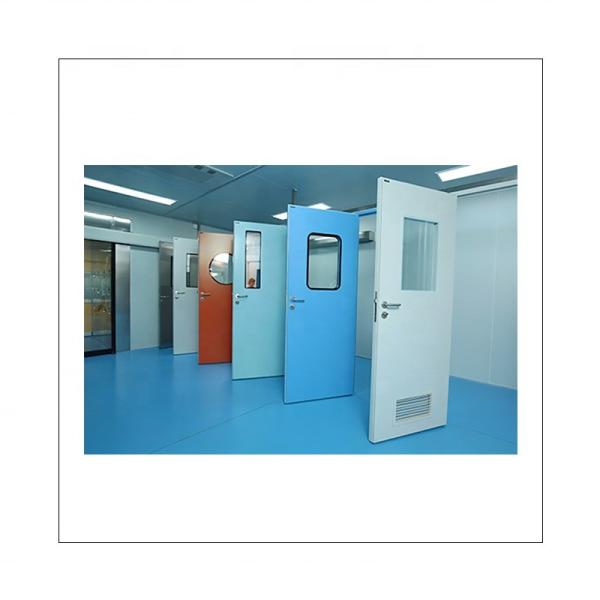 Finished Hospital Door Clean Room Door Steel Hermetic Swing Door
