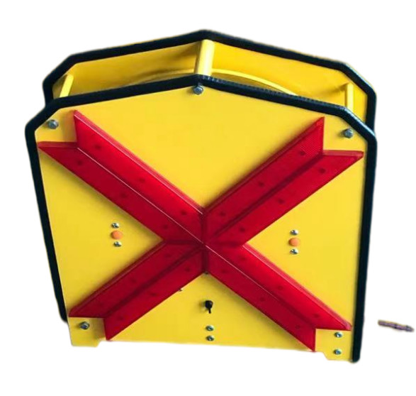 знак предупредительного светового сигнала прокладки 3500mm светлый с красным абажуром СИД