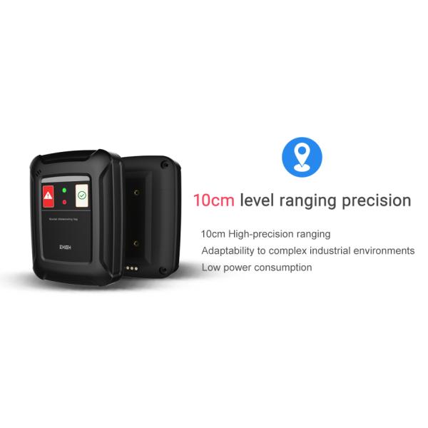 Chargeable водоустойчивая аварийная система UWB социальная дистанцируя