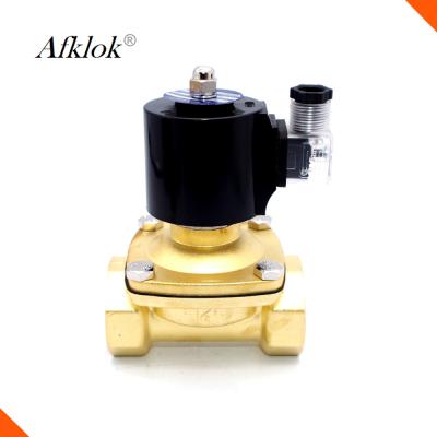 Diafragma 2w-500-50 normalmente fechado de bronze 2 C.A. da válvula de solenoide 220v da água da polegada