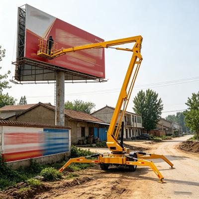 Hybrid Boom Towable Man Lift Articulating ODM OSHA Certificated