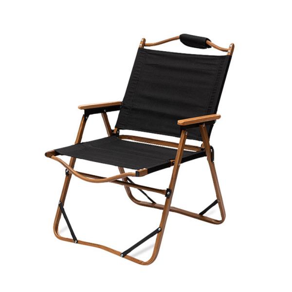 Waterproof Aluminum Camping Chair 2.7kg 600D Oxford Fabric