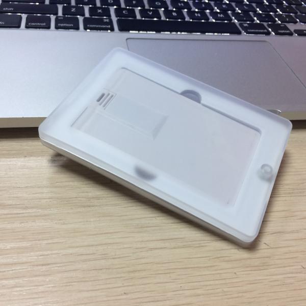 PP / Plastic Memory Card Package Normal Size Plastic Blister Packaging For SD Card