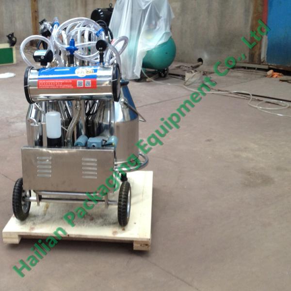 Ведро двойника доильщика коровы вачуумного насоса портативное для домочадца