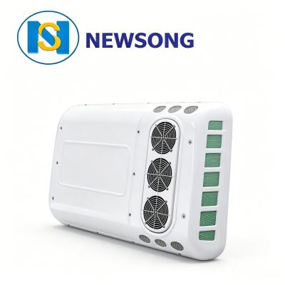 7.3-8.2Meter Bus AC Parts R134a 303CC 380CC 3200m3/H Roof Top Bus Air Conditioner