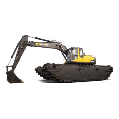 2100rpm Rated Speed Swamp Buggy Excavator 30 Ton Marsh Excavator Digger