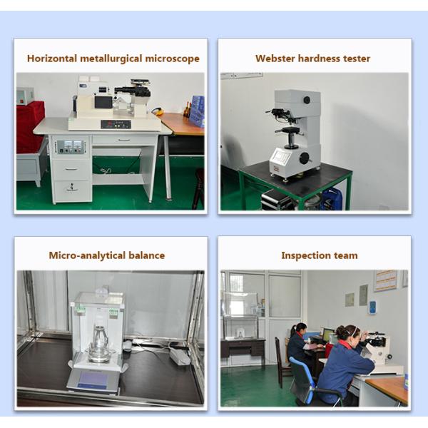 Carboneto de tungstênio cimentado contínuo Ros de YG10x em volta do desgaste - resistente