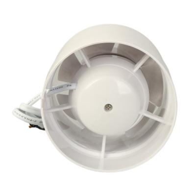 Ventilador de parede 100mm 200mm de baixa entrada de ruído Ventilador de conduta em linha com EU Ventilador de parede de montagem