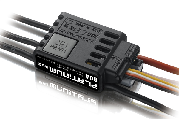 HOBBYWING Platinum 60A-Pro V4 Brushless ESCs ESCs