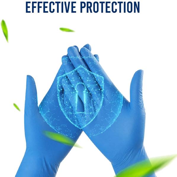 Nitrile Gloves Food Grade Powder Free Examination Certificate Non Medical En455 Non Sterile Powder_Free_Nitrile_Gloves