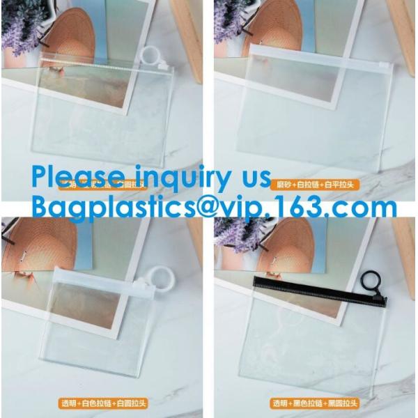 Frosted Plastic PVC Slider Zipper Bag,Pvc Food Grade Plastic PE Slider Zipper Bag For Frest Fruit Suit Packing Bagease