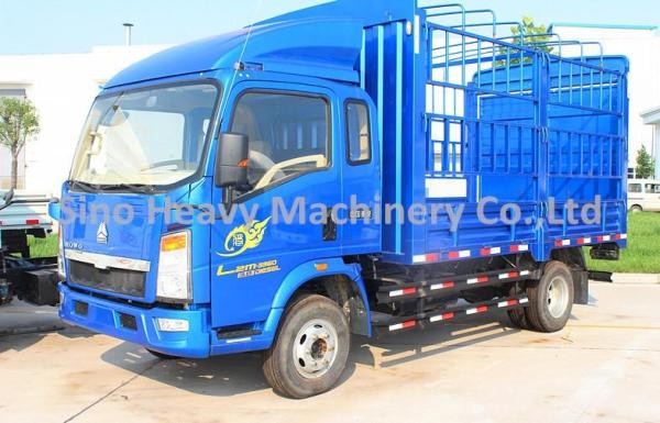 4X2 8 Ton Light Duty Commercial Truck / EURO II Unloading Truck , Best Helper , Commercial