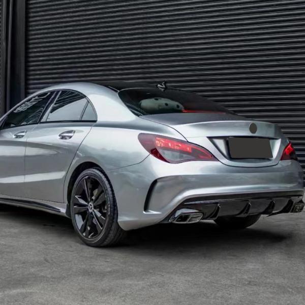 Car Side Skirts for Mercedes Benz CLA W117 Modified to C63 AMG Style 2013-2019 OEM Yes