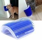 Herramienta de limpieza de cabello para mascotas Función limpia gato auto-peinador de pared Esquina peine de gato cepillo